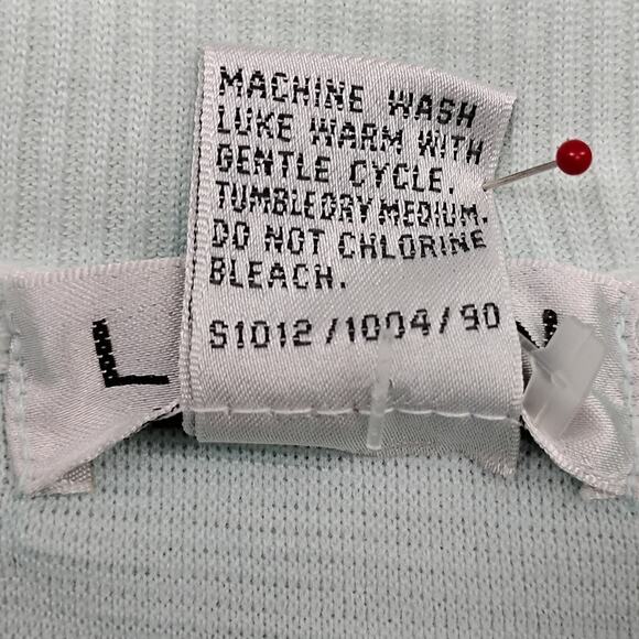 Vintage Lavon by Cheerful Corp Sweatshirt Top Size Small Mint Green and White - Picture 6 of 8